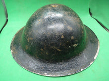 Load image into Gallery viewer, Original WW2 South African Army Mk2 Brodie Helmet - British Style Combat Helmet - The Militaria Shop
