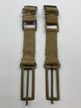 Charger l'image dans la galerie, Original WW2 British Army 37 Pattern Brace Adaptors - 1944 Dated - The Militaria Shop