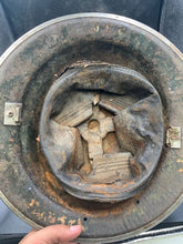 Load image into Gallery viewer, Original WW2 British / South African Mk2 Army Helmet & Liner - The Militaria Shop