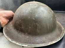 Load image into Gallery viewer, Original WW2 British Army Mk2 Combat Helmet Shell - South African Production - The Militaria Shop