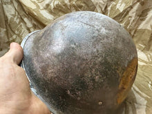 Charger l'image dans la galerie, WW2 Mk3 High Rivet Turtle - British / Canadian Army Helmet - Nice Original - The Militaria Shop