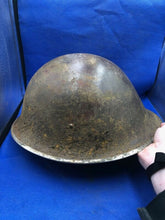 Load image into Gallery viewer, WW2 Canadian / British Army Mk3 Turtle Helmet Original - The Militaria Shop