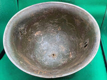 Load image into Gallery viewer, WW2 Canadian Army Mk3 Turtle Helmet - Original WW2 Helmet Shell - High Rivet - The Militaria Shop