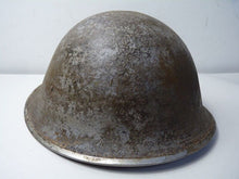 Load image into Gallery viewer, Mk3 Canadian / British Army Original WW2 Turtle Helmet High Rivet - The Militaria Shop