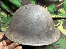 Load image into Gallery viewer, Genuine British / Canadian Army Mark 3 Turtle Helmet - Original WW2 Helmet - The Militaria Shop