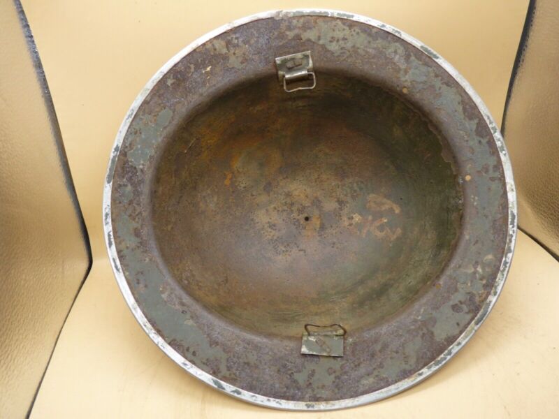 Original WW2 South African Army Mk2 Brodie Helmet - British Style Combat Helmet - The Militaria Shop