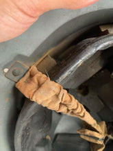 Load image into Gallery viewer, Original WW2 British Army Civil Defence Complete Helmet, Liner & Chinstrap - The Militaria Shop