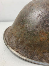 Charger l'image dans la galerie, Mk3 Canadian / British Army Original WW2 Turtle Helmet High Rivet - The Militaria Shop