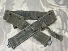 Load image into Gallery viewer, Original WW2 British Army 44 Pattern Soldiers Belt - 36" Waist - The Militaria Shop