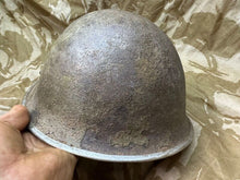 Charger l'image dans la galerie, WW2 Mk3 High Rivet Turtle - British / Canadian Army Helmet - Nice Original - The Militaria Shop