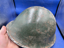 Load image into Gallery viewer, Original WW2 British Army Mk3 Combat Helmet & Liner Set - The Militaria Shop