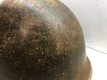 Load image into Gallery viewer, WW2 Canadian / British Army Mk3 Turtle Helmet Shell Original - The Militaria Shop