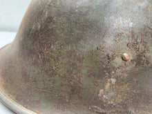 Load image into Gallery viewer, Original WW2 British / Canadian Army Mk3 Turtle Helmet - The Militaria Shop