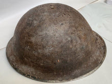 Load image into Gallery viewer, Original WW2 British / Canadian Army Mk3 Turtle Helmet - The Militaria Shop