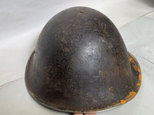 Load image into Gallery viewer, Original WW2 British / Canadian Army Mk3 Turtle Helmet - The Militaria Shop
