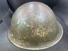 Load image into Gallery viewer, Original WW2 British Army / Canadian Army Mk3 Turtle Combat Helmet - The Militaria Shop