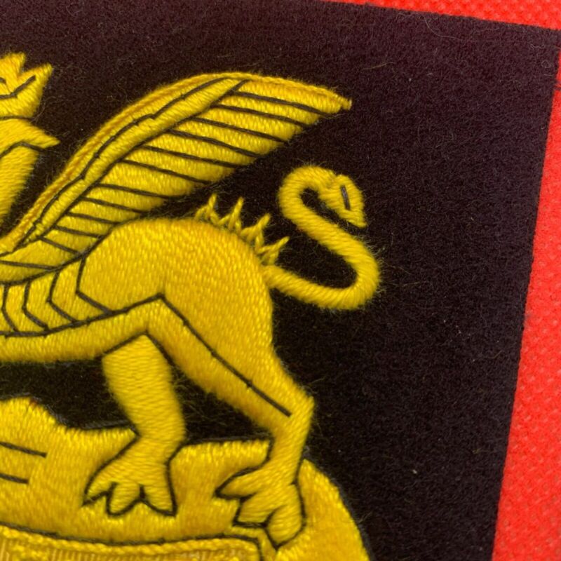 British Army The Buffs Regimental Embroidered Blazer Badge - The Militaria Shop