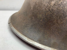Load image into Gallery viewer, Original WW2 British / Canadian Army Mk3 Turtle Helmet - The Militaria Shop