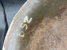 Load image into Gallery viewer, Original WW2 British / Canadian Army Mk3 Turtle Helmet - The Militaria Shop