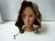Load image into Gallery viewer, Original WW2 Pattern British Army Pixie Tank Suit Hood - The Militaria Shop