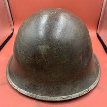 Charger l'image dans la galerie, Original British / Canadian Army WW2 Soldiers Military Combat Mk3 Turtle Helmet - The Militaria Shop