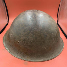 Charger l'image dans la galerie, Original British / Canadian Army WW2 Soldiers Military Combat Mk3 Turtle Helmet - The Militaria Shop