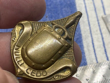 Load image into Gallery viewer, Original Vintage Dutch Army Infantry Badge with Rear Fastening Loops - Null Cedo - The Militaria Shop