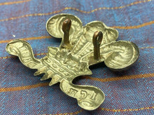 Load image into Gallery viewer, Original British Army 3rd Dragoon Guards Corporals Pre-1930 PoW's Army Badg - The Militaria Shop