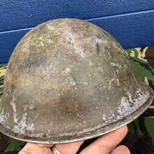 Charger l'image dans la galerie, WW2 Canadian Army Mk3 Turtle Helmet - Original Helmet Shell - High Rivet - The Militaria Shop