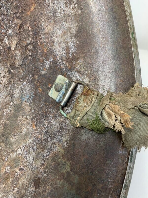 Mk3 Canadian / British Army Original WW2 Turtle Helmet High Rivet - The Militaria Shop