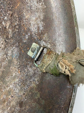 Load image into Gallery viewer, Mk3 Canadian / British Army Original WW2 Turtle Helmet High Rivet - The Militaria Shop