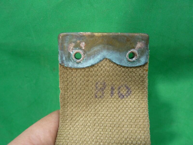 Original WW2 Pattern British Army L Strap Single - 37 Pattern Webbing Haversack - The Militaria Shop