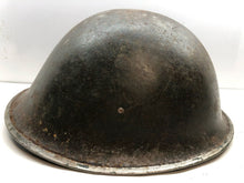 Load image into Gallery viewer, WW2 Canadian / British Army Mk3 Turtle Helmet Shell Original - The Militaria Shop