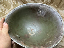 Charger l'image dans la galerie, WW2 Mk3 High Rivet Turtle - British / Canadian Army Helmet - Nice Original - The Militaria Shop