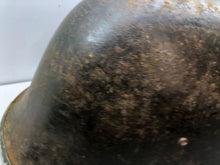 Load image into Gallery viewer, WW2 Canadian / British Army Mk3 Turtle Helmet Shell Original - The Militaria Shop