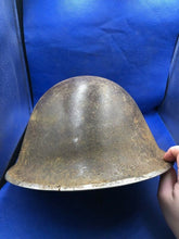 Load image into Gallery viewer, WW2 Canadian / British Army Mk3 Turtle Helmet Original - The Militaria Shop