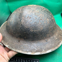 Load image into Gallery viewer, British Army Mk2 Brodie Helmet - Original WW2 - South African Manufactured - The Militaria Shop