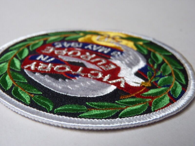 Victory in Europe commemorative badge - 8th May 1945 - Patch Military Patches - The Militaria Shop