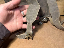 Load image into Gallery viewer, Original WW2 British Army / RAF 37 Pattern Small Pack & L Strap Set - The Militaria Shop