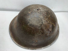 Load image into Gallery viewer, Original WW2 British / Canadian Army Mk3 Turtle Helmet - The Militaria Shop
