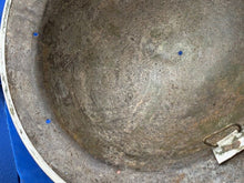 Load image into Gallery viewer, Original WW2 British Army South African Made Combat Helmet Mk2 Brodie - The Militaria Shop