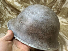 Load image into Gallery viewer, WW2 Mk3 High Rivet Turtle - British / Canadian Army Helmet - Nice Original - The Militaria Shop