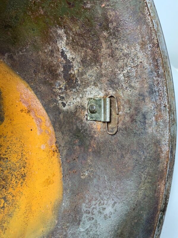 Mk3 Canadian / British Army Original WW2 Turtle Helmet High Rivet - The Militaria Shop