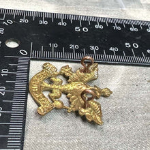 Load image into Gallery viewer, Original WW2 British Army Cap Badge - 26th Hussars - The Militaria Shop