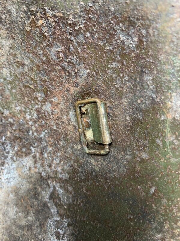 Mk3 Canadian / British Army Original WW2 Turtle Helmet High Rivet - The Militaria Shop