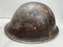 Load image into Gallery viewer, Original WW2 British / Canadian Army Mk3 Turtle Helmet - The Militaria Shop