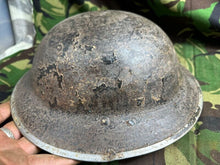 Load image into Gallery viewer, British Army Mk2 Brodie Helmet - Original WW2 - South African Manufactured - The Militaria Shop