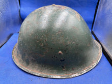 Load image into Gallery viewer, Original WW2 British Army Mk3 Combat Helmet & Liner Set - The Militaria Shop