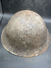 Load image into Gallery viewer, Original WW2 British / Canadian Army Mk3 Turtle Helmet - The Militaria Shop