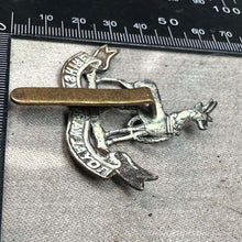 Load image into Gallery viewer, Original WW2 British Army Cap Badge - Royal Warwickshire Regiment - The Militaria Shop